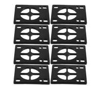 BESPORTBLE 8 Piezas Almohadillas de Amortiguación para Skate y Longboard Absorción de Impactos y Protección Tabla, Material Resistente de 3mm de Grosor y Tamaño 8x5 Cm