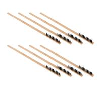 BESPORTBLE 8 Piezas Cepillo Limpiador para Jaulas de Pájaros Cerdas Suaves, Escoba de Limpieza para Jaulas de Animales Pequeños, Removedor de Excrementos para Comederos, Herramientas