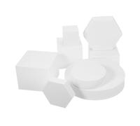 BESPORTBLE 8 Piezas de para Fotografía de Joyas Accesorios y Resistentes Fondo Geométrico Duradero para Fotos de Productos y Colgantes Soporte Reutilizable para Posados Estudio