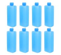 BESPORTBLE 8 Piezas Paquete Hielo Reutilizables para Enfriar Mini Cajas de Hielo para Almuerzos Camping Picnics y Transporte de Alimentos para Acondicionadores de Aire y Ventiladores