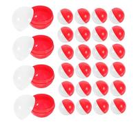 BESPORTBLE 80 Piezas Vending Machine Balls Empty Round Plastic Fillable For Party Favors Candy Containers DIY Toys Lightweight And Easy To Open Compatible With Egg Vending Machines