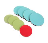 BESPORTBLE 8piezas Almohadillas De Lijado Para Bolas De Bowling De Pulido Para Lijado Seco y Húmedo Resistente y Duradero