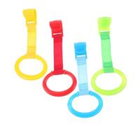 BESPORTBLE 8piezas Anillo De Tiro De Anillas De Tracción Para Cuna Anillas De Tracción Para Habitación Infantil Para Entrenar Equilibrio y Caminar