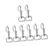 BESPORTBLE 8piezas Correa De Perro Mosquetón Giratorio De Perro De Ganchos Multiusos para Correas Conectores y Accesorios De Mascotas