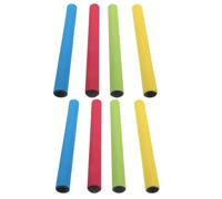 BESPORTBLE 8piezas Testigos De Pista De Esponja para Deportes Accesorios De Entrenamiento De Competición Paso De Atletas Pista De Relevos Herramienta De Campo Al Aire Libre