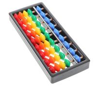 BESPORTBLE Abacus de Plástico Cuentas Herramienta de Cálculo Mental para Abacus Educativo para Aula Calculadora Vintage para Aprendizaje Matemático