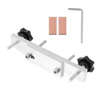 BESPORTBLE Abrazadera para Puente de Guitarra de Madera, de Reparación Luthier Plateada, Accesorio Versátil para Unir Códigos, Compatible Guitarras Eléctricas y Acústicas, Kit Profesional