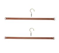 BESPORTBLE Abrazaderas de Cortina de Cuero 2 Juegos Hebillas Elegantes, Soporte para Cortinas de Salón y Baño, Accesorios Funcionales para Visillos y Decoración Hogareña