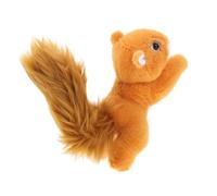 BESPORTBLE Accesorio de Disfraz Ardilla de Peluche para Hombro Decoración Simulación Ardilla Suave y Ligera para Fiestas y Cosplay Complemento Divertido para Amantes de Animales