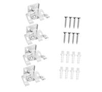 BESPORTBLE Accesorios para Cortinas de Hogar de Código Spider para Persianas Venecianas Soportes de Montaje Lateral Compactos y Ajustables para Riel de Cortina