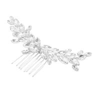 BESPORTBLE Accesorios para Peinetas de Gemas de Imitación Peineta Lateral Brillante para Dama de Honor Pinzas Vintage Cabello de Novia para Bodas