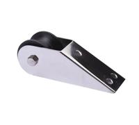 BESPORTBLE Acero Inoxidable Soporte de Ancla Rodillo de Nylon de Barco | Instalación Sencilla, Superficie Pulida y Práctica, Reduce Rozaduras, para Cadena de Anclaje y Barco