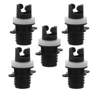 BESPORTBLE Adaptador de Válvula para Inflables 5 Piezas Convertidor para Bomba de Aire de Kayak Bote Inflable y Sup Adaptador de Manguera Hermético para Deportes Acuáticos y Aventuras al