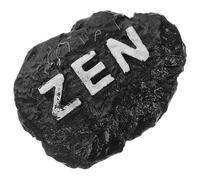 BESPORTBLE Adorno de Piedra Zen de Resina, Mini Estatua Decorativa para Jardín, Material de Piedra, Diseño de Paisaje Japonés, Decoración para Hogar y Oficina,