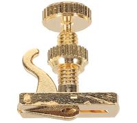 BESPORTBLE Afinador para Violín y Viola Tornillo Metálico Dorado, Accesorio Compacto y Ligero, Piezas de Repuesto para Músicos en Escuelas y Estudios