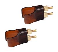 BESPORTBLE Ajustador de Erhu de Latón de Alta Precisión Diseño Creativo, 2 Piezas para Instalación Simple y Afinación Profesional del Instrumento Huqin Color Aleatorio