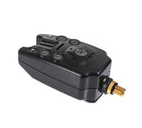 BESPORTBLE Alarma Electrónica para Pesca Nocturna Negra, Indicador de Alerta Resistente al Agua Sonido Fuerte, Campana de Alerta Inteligente para Caña de Pescar, Adecuado para Pesca