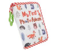 BESPORTBLE Álbum de Fotos para Tela Suave, Diseño de Búho y Animal Silvestre, Álbum Pequeño para Recuerdos de Recién Nacidos, Libro de Recuerdos Obsequio Personalizado para Shower