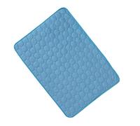 BESPORTBLE Alfombra Refrescante para Perros Colchoneta De Verano para Mascotas Diseño Transpirable y Ligero s Azul para Hogar y Viajes