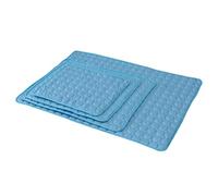BESPORTBLE Alfombrilla Refrescante para Mascotas Colchoneta Enfriadora Verano para Perros y Gatos Azul XL Superficie Suave y Transpirable para Hogar y Viajes