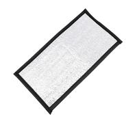BESPORTBLE Alfombrilla Térmica Reflectante para Reptiles 68x30 Cm, Estera Calefactora para Terrarios Película de Aluminio, Manta Térmica USB para Hábitats de Mascotas Pequeñas, Ahorro