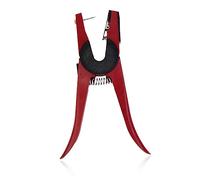 BESPORTBLE Alicates de Aplicación para Etiquetas de Oído de Aluminio Rojo para Ganado Ovejas y Cerdos Herramienta de Aplicador para Etiquetas de Orejas Diseño Carga