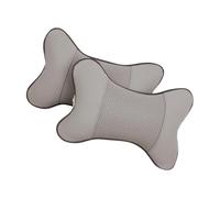 BESPORTBLE Almohadas Cervicales para Coche Forma de Hueso 2 Piezas Tamaño 27X18X9 CM Soporte Ergonómico para Cuello Suave y Transpirable Almohadas Cervicales de Viaje para