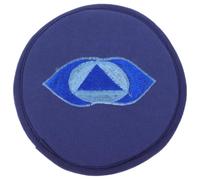 BESPORTBLE Almohadilla de Cuenco Sonido de Buda Tapete para Cuenco Sonoro Algodón y Poliéster Azul Compacta y Ligera de Buda