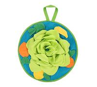 BESPORTBLE Almohadilla de olpulismo de hámster pequeño Estera de alimentación tamaño Enriquecimiento Mascota oler Estera para conejitos colchoneta Alfombra de arnería pequeña Terciopelo Verde