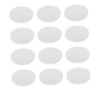 BESPORTBLE Almohadillas Difusoras De Aceites Esenciales 30 Uds 22,5x3 Mm Fibra Blanca Sin Aroma Para Ambientador De Coche Verano Compatible Humidificadores Automoción