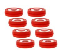 BESPORTBLE Amortiguadores de Tenis de Silicona, 8 Piezas, para Raquetas de Tenis, antivibradores para Entrenamiento Profesional al Aire Libre