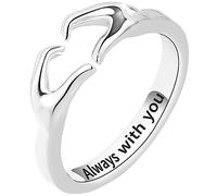 BESPORTBLE Anillo De Dedo De Anillo Para Mujeres Joyería Declaración Color Platino Para Especiales