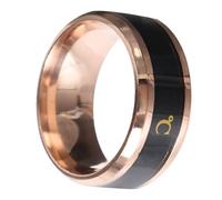 BESPORTBLE Anillo De Detección De Temperatura De Cumpleaños Anillo Redondo De Decoloración Por Calor Golden