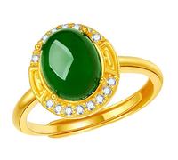 BESPORTBLE Anillo De Dorado Elegante Para Mujer Joyería De Dedo Incrustaciones Anillo De Apertura Para Mano Para Mamá Mother's Day De Moda