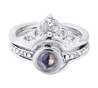 BESPORTBLE Anillo De Proyección De De Anillo Abierto Romántico Para Mujer Para Declarar Te Cualquier Ocasión Especial