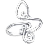 BESPORTBLE Anillo Para Dedo De Abierto Ajustable Estilo Bohemio Joyería Para Mujer Diseño Envolvente De Duradera y Cómodo Para Uso Prolongado