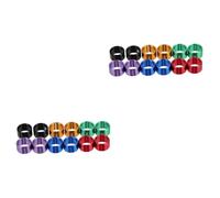 BESPORTBLE Anillos De Aluminio para Identificación De Palomas - Piezas En Colores - Anillos Metálicos para De Corral Etiquetas Duraderas para Ideal para Cría y