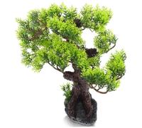 BESPORTBLE Árbol Bonsai Artificial para Decoración De Tanques De Peces - Planta Simulada De Paisajismo - Ideal para Acuarios Decoración Acuática Verde Tamaño Compacto Resistente y