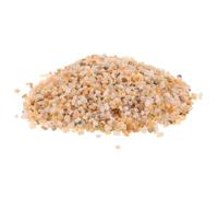BESPORTBLE Arena para Chimenea Resistente al Calor, Relleno Base 500 G | Cuarzo Natural Color Caqui, Textura Lisa y Granos Uniformes, para Fogatas de Gas y Bordes Ajardinados