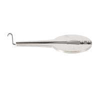 BESPORTBLE Arpa de Boca de Metal Portátil en Color Plata para Principiantes, Instrumento Musical Nacional Sonido Claro Adecuado para Prácticas de Meditación y Relajación