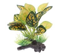 BESPORTBLE Artificial Aquarium Plant Decoration Realistic Plastic Aquatic Plant For Fish Tanks Tropical Fish Tank Decor Safe Material For Your Fish Enhances Aquarium Aesthetics