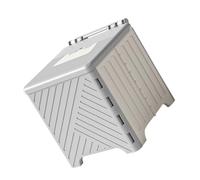 BESPORTBLE Asiento Inodoro Plegable Portátil para Niñas Orinal de Viaje Resistente y Ligero para Coche Entrenamiento Práctico y Unisex