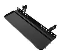 BESPORTBLE Bandeja de Almacenamiento para Easel Profesional de Plástico Negro, Resistente y Desmontable Soporte para Herramientas de Pintura y Placa Multiusos