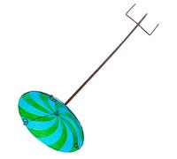BESPORTBLE Bañera para Pájaros De Hierro Comedero y Bebedero Multifuncional para Jardín Decorativo y Resistente para Exteriores y Patios