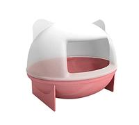 BESPORTBLE baño de Animales pequeños decoración Rosa Arena de baño para hámster baño Hamster Bañera para roedores Decorate casa de hámster baño Chinchilla Conejo Decorar pequeña Mascota Tina