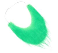 BESPORTBLE Barba Verde para Novedad Barba Peluda teñir Peluca de Barba Hombres Traje Barbas postizas Bigote Falso Cosplay Accesorios de Disfraces de Fiesta Cosplay Barba Falsa Paño Green