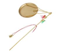 BESPORTBLE Báscula Portátil de Medicina China para Joyas y Secos con Material Galvanizado, Ligera y Fácil de Usar, Ideal para Cocina y