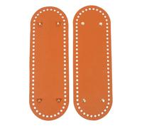 BESPORTBLE Base de Bolso de PU Tejida a Crochet 30X10 CM 2 Piezas para DIY Base Resistente para Bolsa Manual para Fondo de Bolso Accesorio para Crear Bolsas Personalizadas