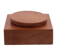 BESPORTBLE Base de Repuesto para Caja de música: Soporte Giratorio de 100 mm - Base Cuadrada giratoria - Caja de música de Madera a Cuerda para Manualidades