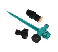 BESPORTBLE Base para Aspersor de Riego de Césped de Plástico Resistente Soporte de Aguja para Aspersor Ajustable con Conexión Cadena Accesorio para Jardín y Sistema de Riego Automático